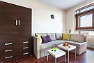 Spacious apartment in Warsaw Obývací pokoj